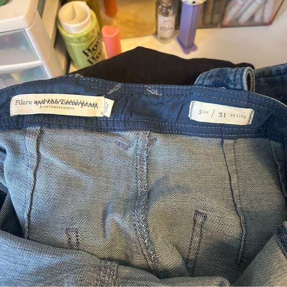 Pilcro (Anthropologie) Wide Leg Overalls - Picture 5 of 5